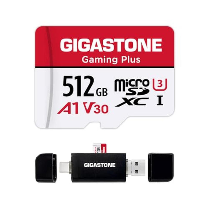 Gigastone 512GB Micro SD Card – Front View
