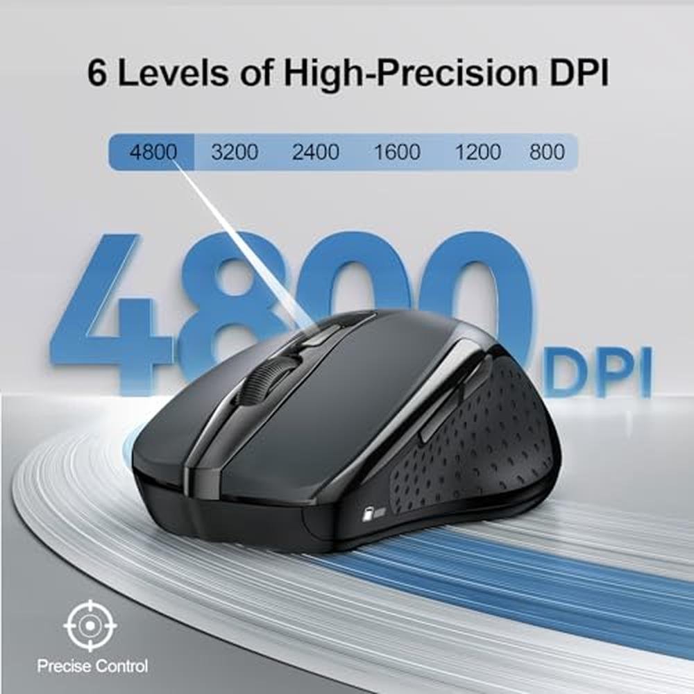 High-Performance Wireless Mouse – In Use