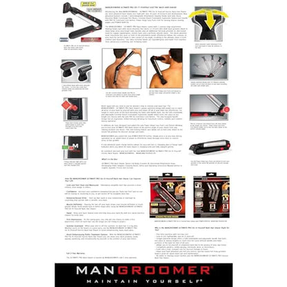 Blade Attachment: MANGROOMER Ultimate PRO Back Hair Shaver – Packaging