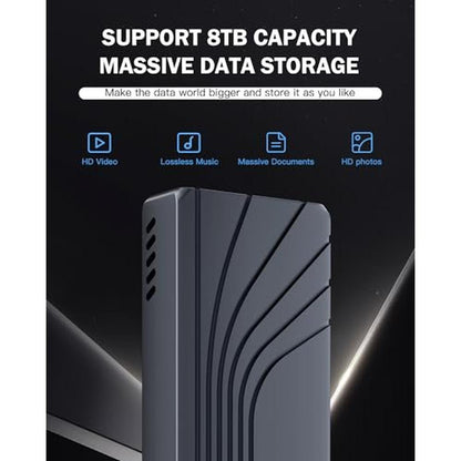 Enclosure Thunderbolt 4: Premium NVMe M.2 SSD Enclosure – Packaging