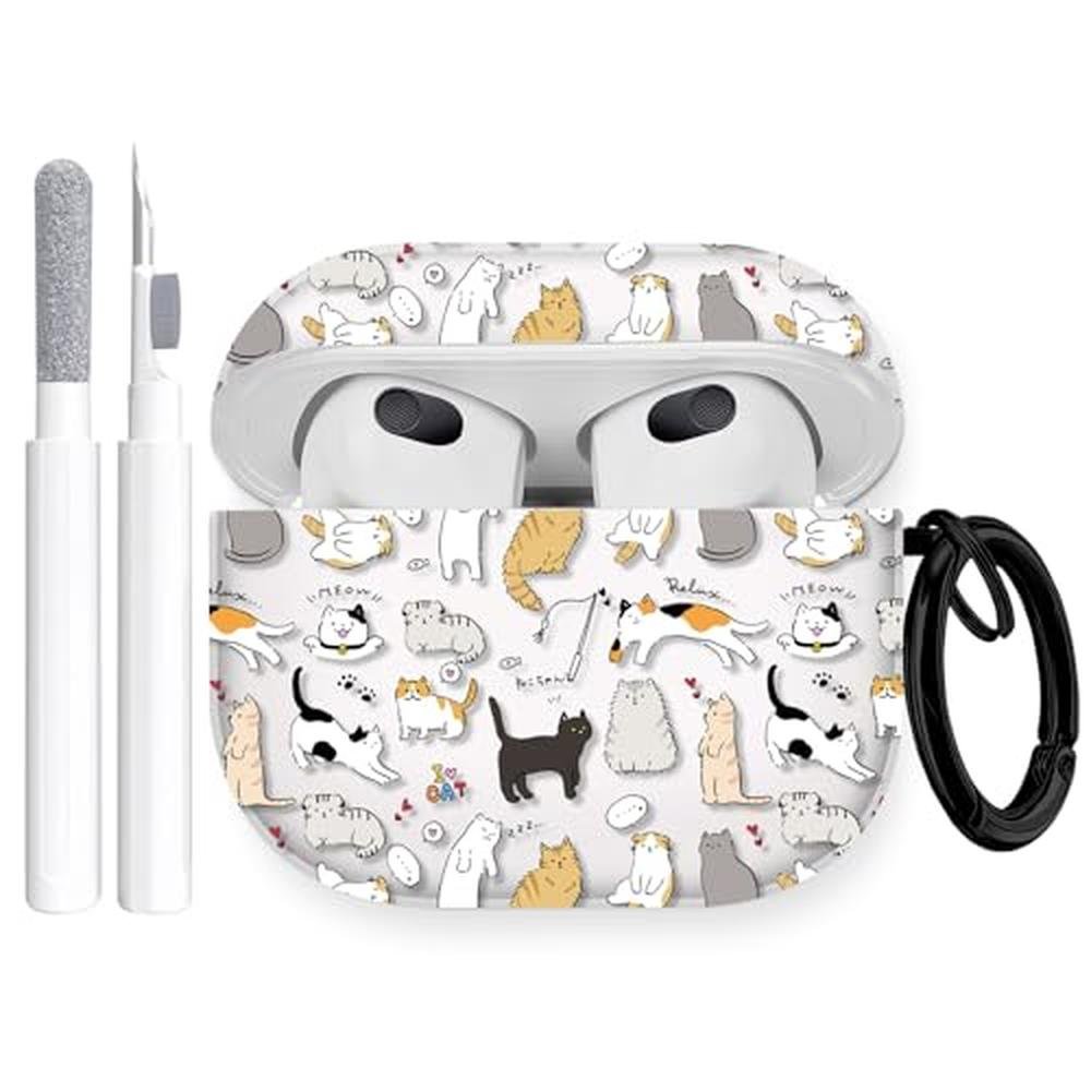 Gedicht Kitty: TPU Soft Case for AirPods 3 – Front View