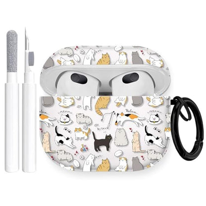 Gedicht Kitty: TPU Soft Case for AirPods 3 – Front View