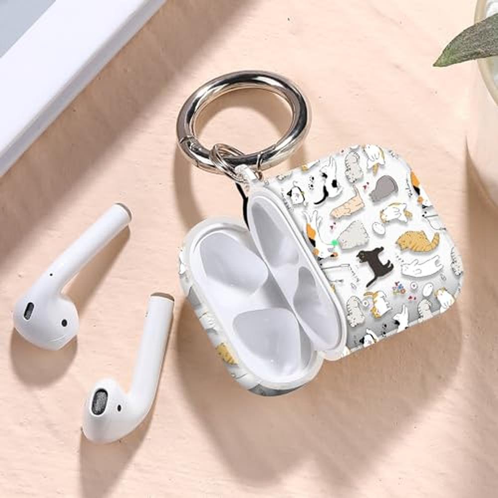 AirPods Case: Premium Cute Cool Kitty Cat Pattern – Packaging