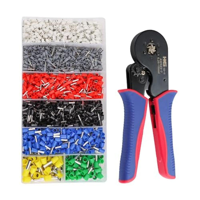 Ferrule HKS: HKS Ferrule Crimping Tool Kit Hexagonal – Front View