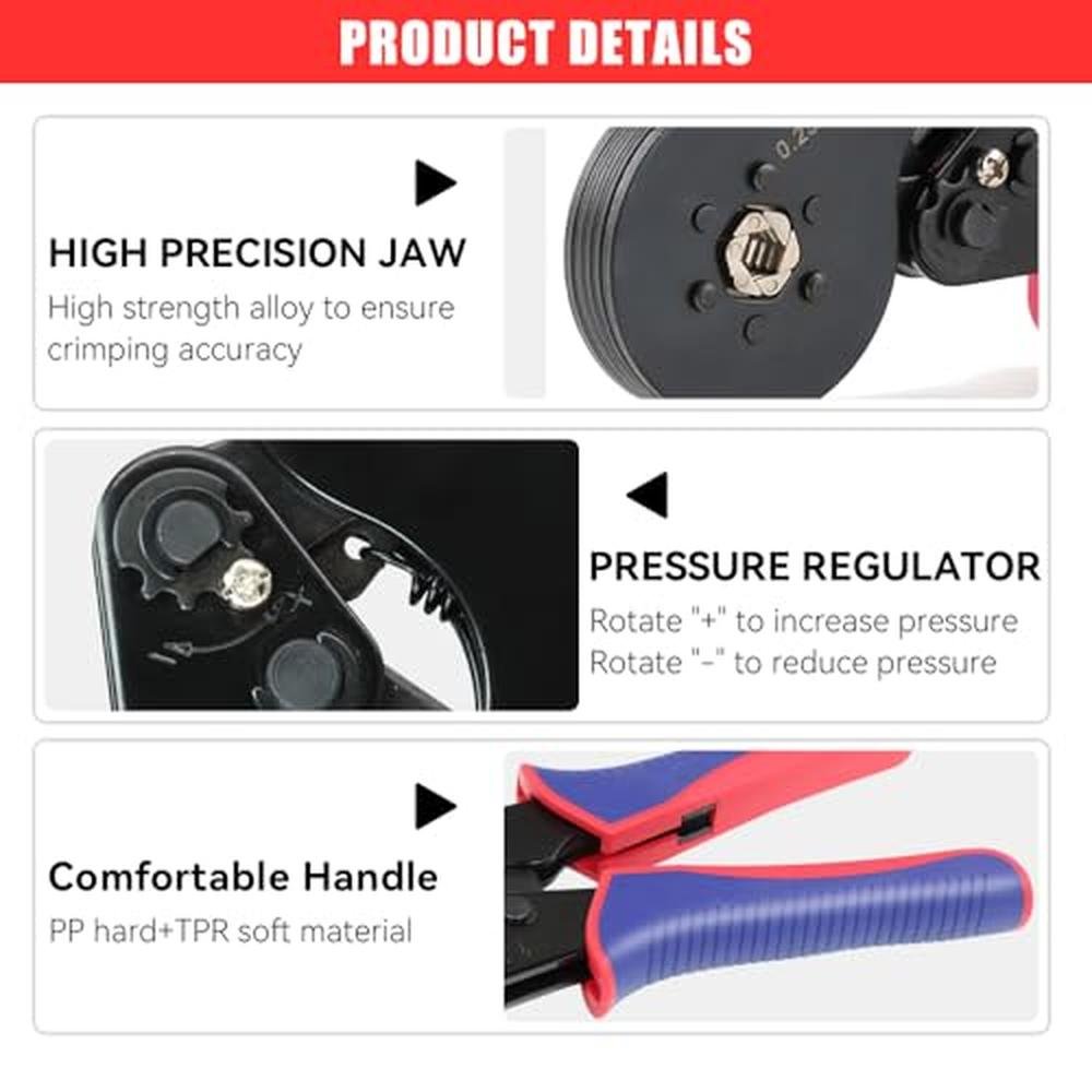Ferrule HKS: HKS Ferrule Crimping Tool Kit Hexagonal – In Use