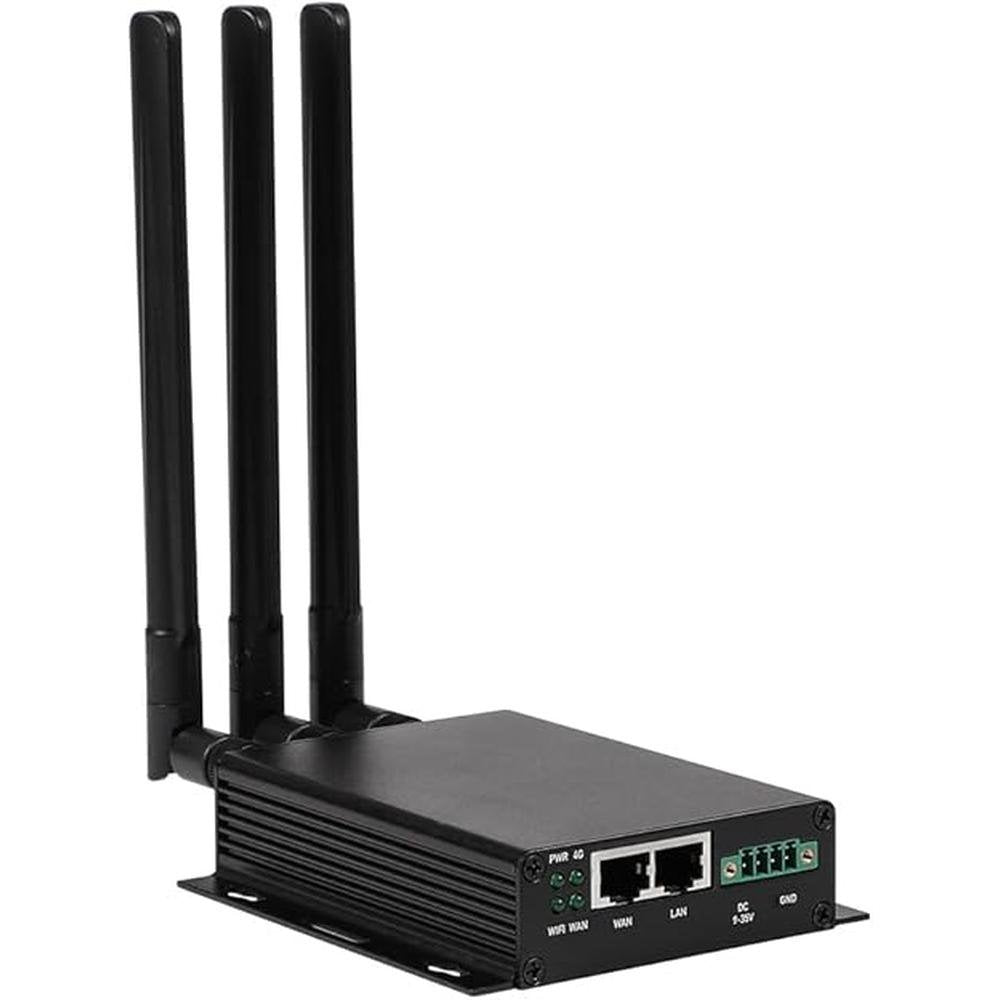 GL-X300B Collie: 4G LTE VPN Industrial Wireless Gateway – Front View