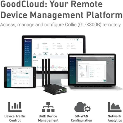 GL-X300B Collie: 4G LTE VPN Industrial Wireless Gateway – Packaging