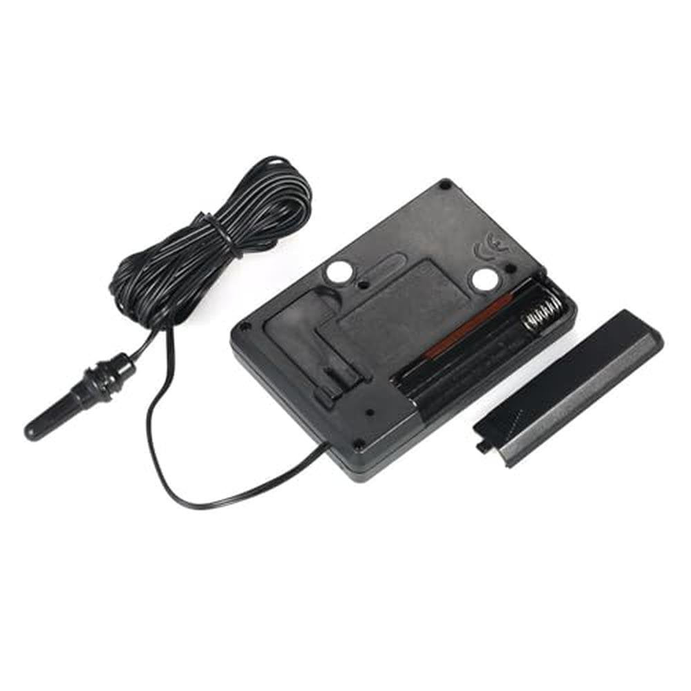Digital Alarm Thermometer: JUNLIXN VICI TM803 High-Accuracy – Side View