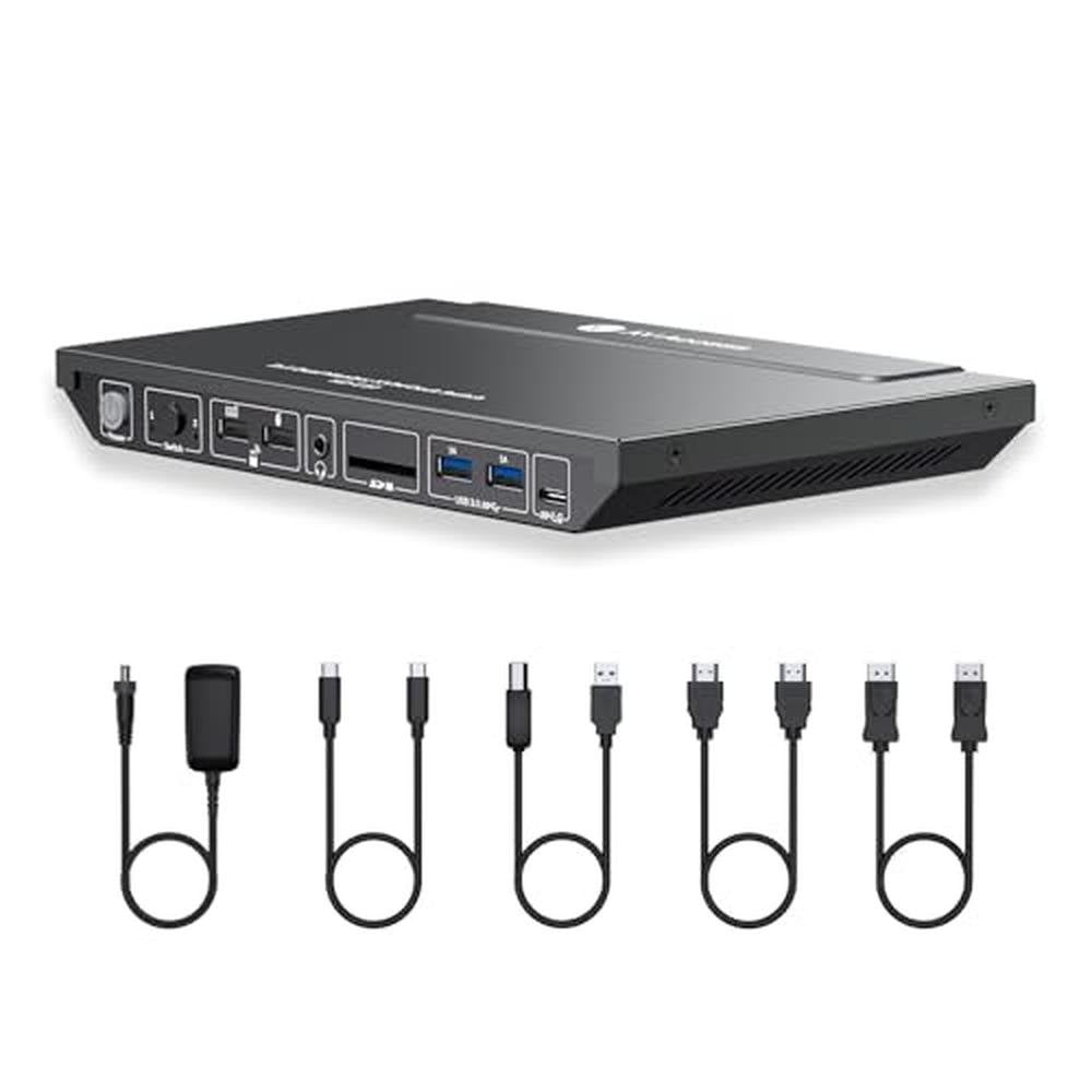 KVM Switch: AV Access KD-E10 Ultra-High Refresh Rate – Front View
