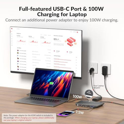 KVM Switch: AV Access KD-E10 Ultra-High Refresh Rate – In Use
