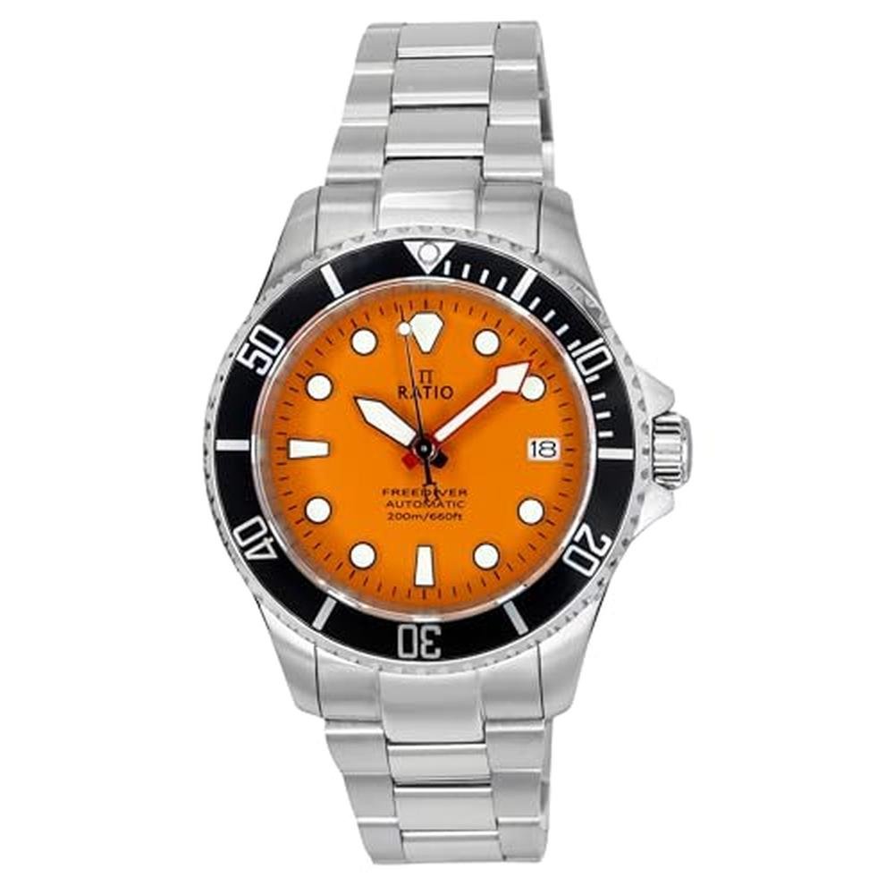 RATIO FreeDiver Sapphire Crystal Diver Watch Japanese – Front View