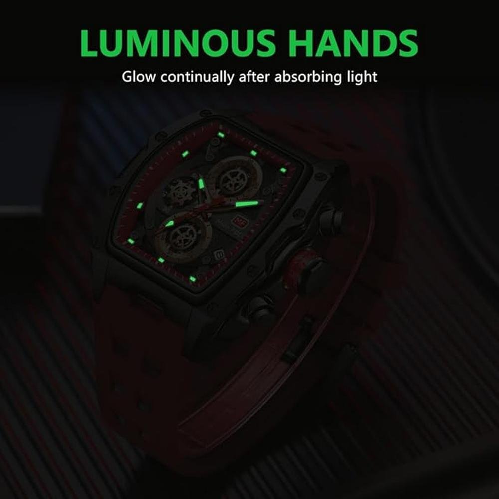 Watches Men: Luxury Men's Watches Chronograph Waterproof – In Use