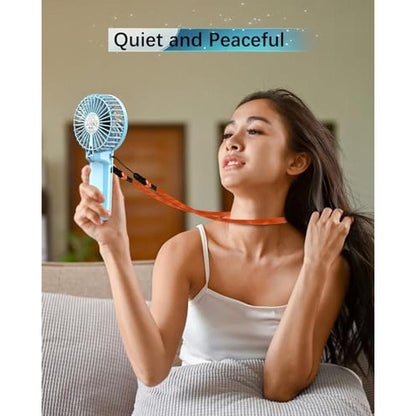 Fan Portable: 2-Pack Portable Handheld Fan Mini Hand-Held – Packaging