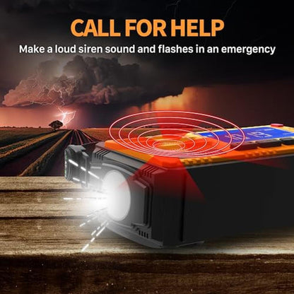 FosPower Emergency Weather Radio – Packaging