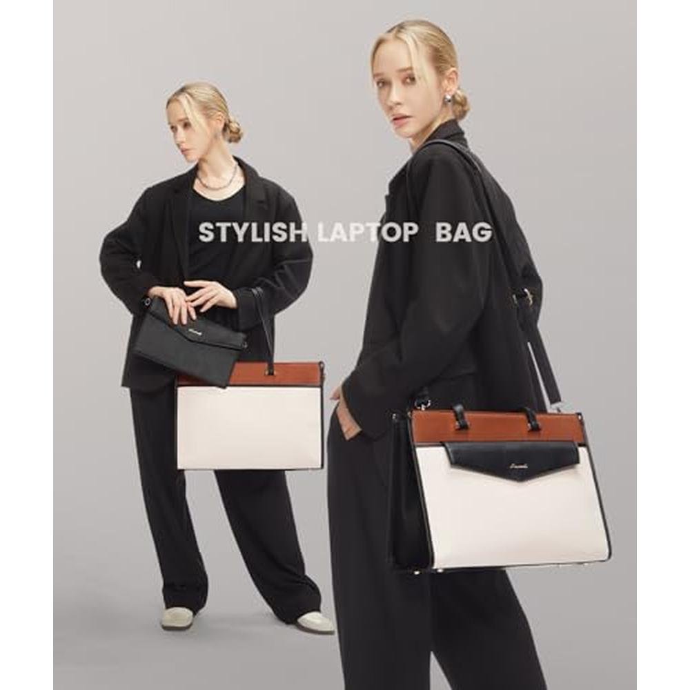 Laptop Bag for Women: LOVEVOOK 15.6 Inch Laptop Tote Purse – Close-up Detail