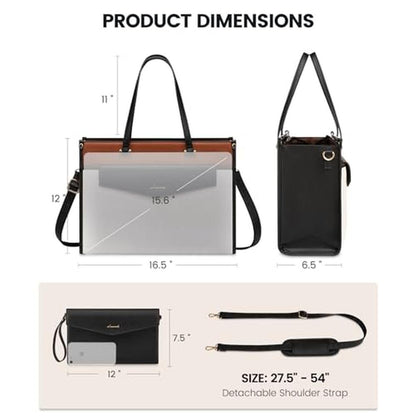 Laptop Bag for Women: LOVEVOOK 15.6 Inch Laptop Tote Purse – Packaging