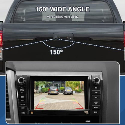Tailgate Camera: ACAUTO Tailgate Handle Backup Camera Fit – Close-up Detail