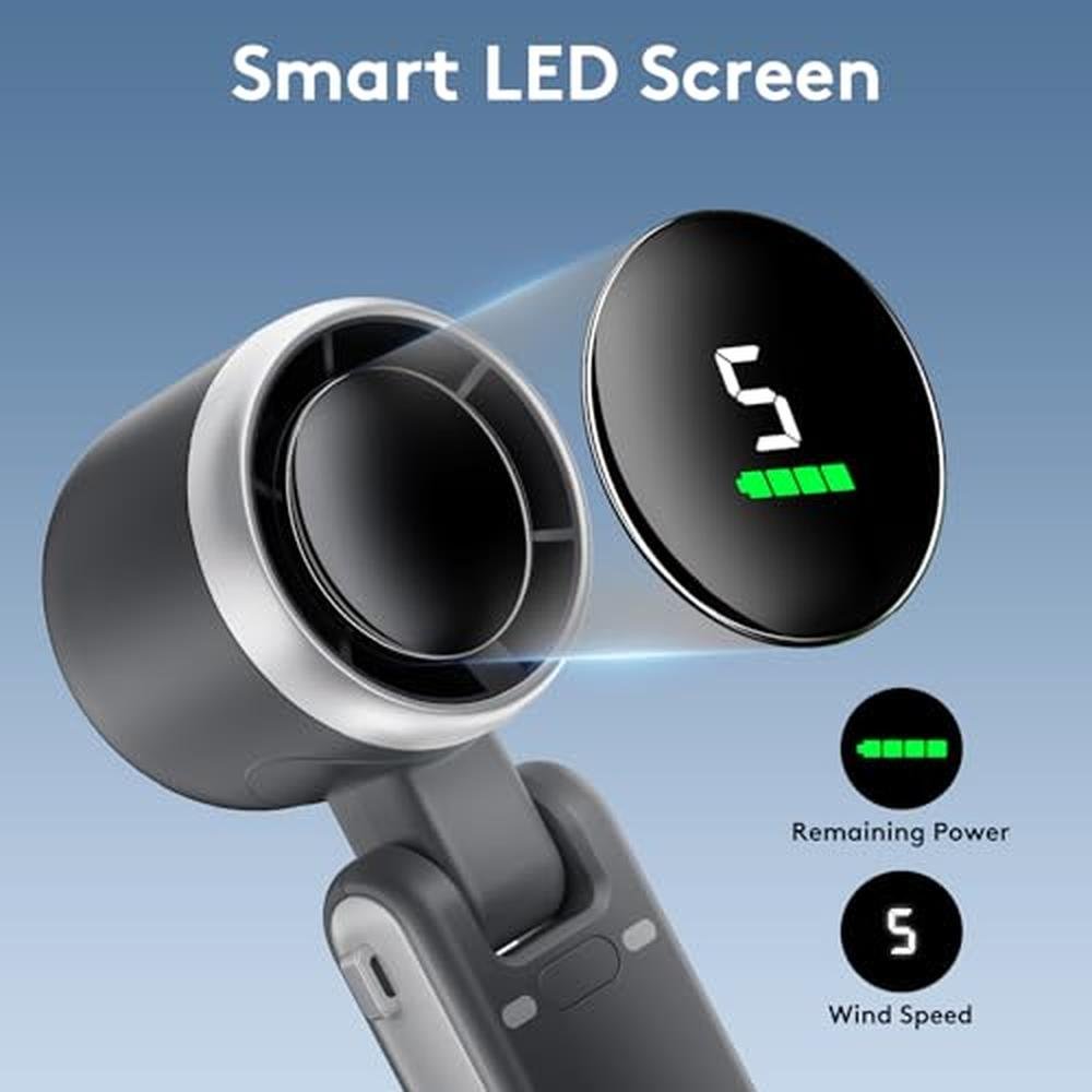 Fan Speed: Portable Handheld Mini Fan 50000RPM 5-Speed – Packaging