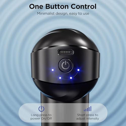 Massage Gun: PENJOY Mini Powerful Handheld Muscle Massager – In Use