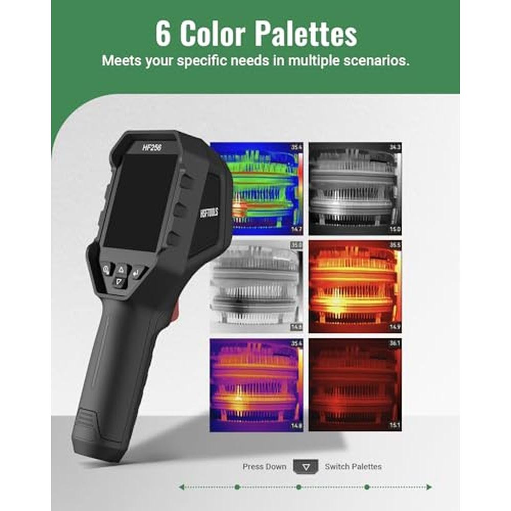 HF256 Thermal Imaging Camera: 256 x 192 IR Resolution – Close-up Detail