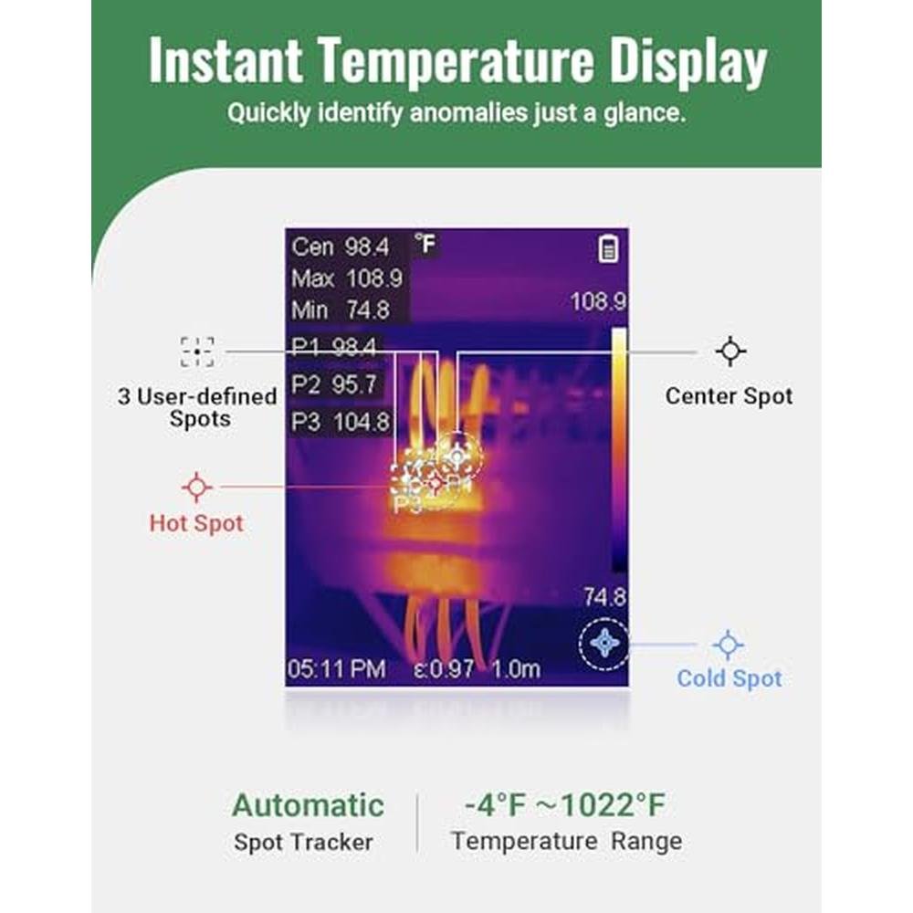HF256 Thermal Imaging Camera: 256 x 192 IR Resolution – In Use