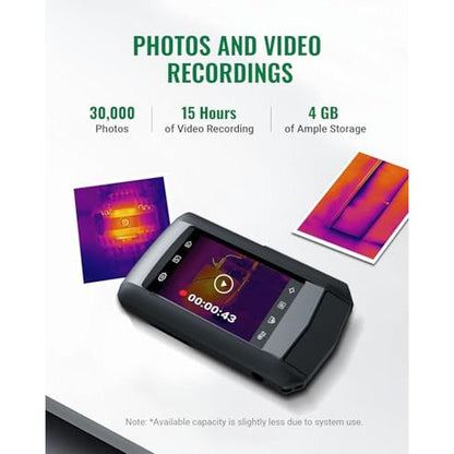 HP96 Thermal Imaging Camera: 3.5" Touch Screen Thermal – Packaging