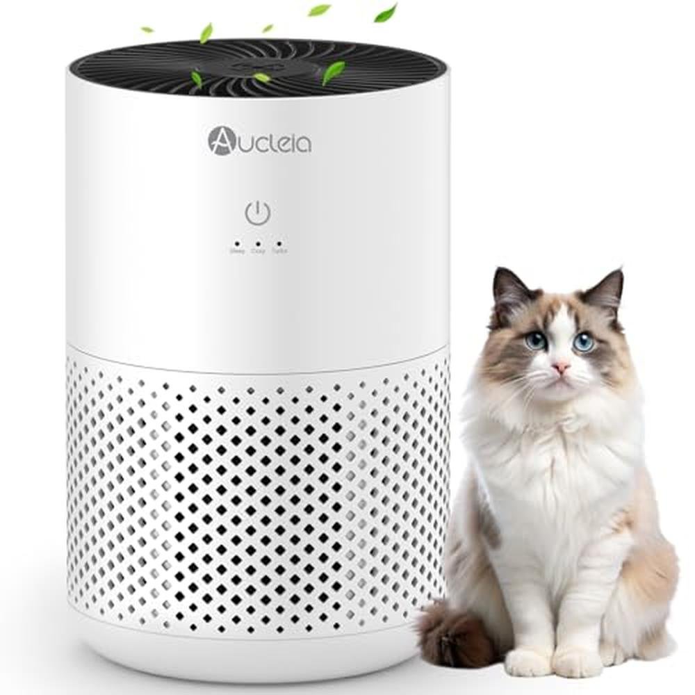 Air Purifier for Bedroom: Up to 588ft Coverage – Front View