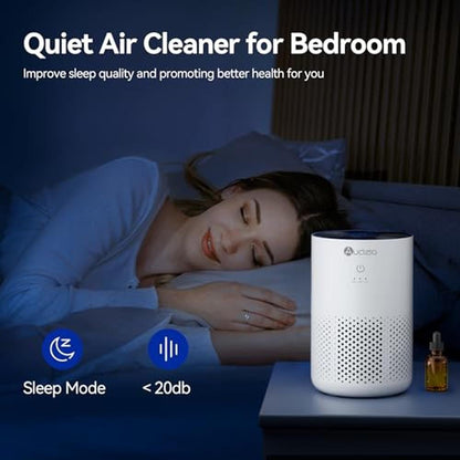Air Purifier for Bedroom: Up to 588ft Coverage – In Use