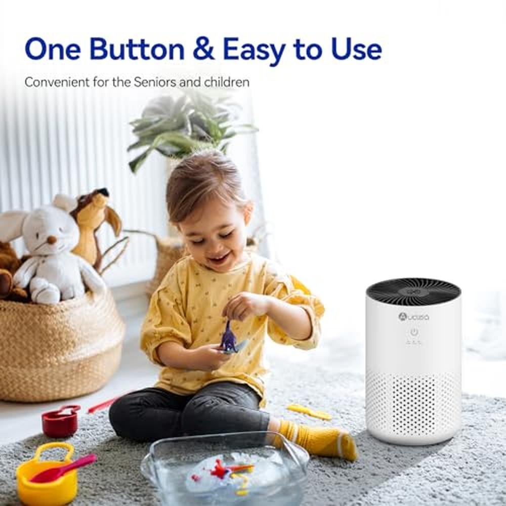 Air Purifier for Bedroom: Up to 588ft Coverage – Packaging