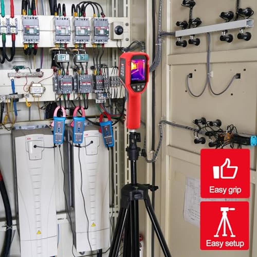UNI-T UTi712S Infrared Thermal Camera 120x90 IR Resolution – In Use