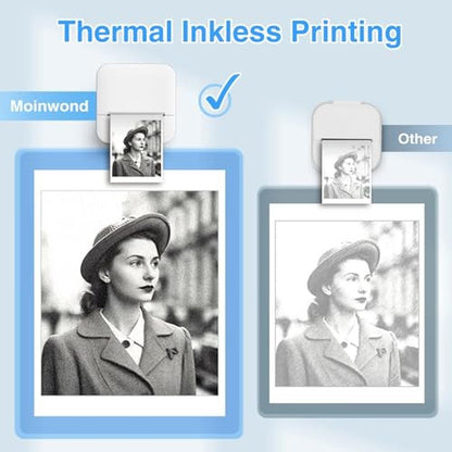 Printer Sticker: Notebuddy Mini Sticker Printer Inkless – Close-up Detail