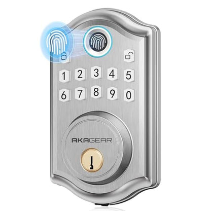 Premium Keyless Entry Door Lock – Front View