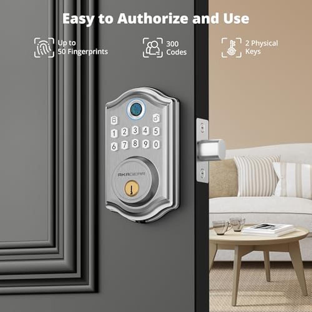 Premium Keyless Entry Door Lock – In Use