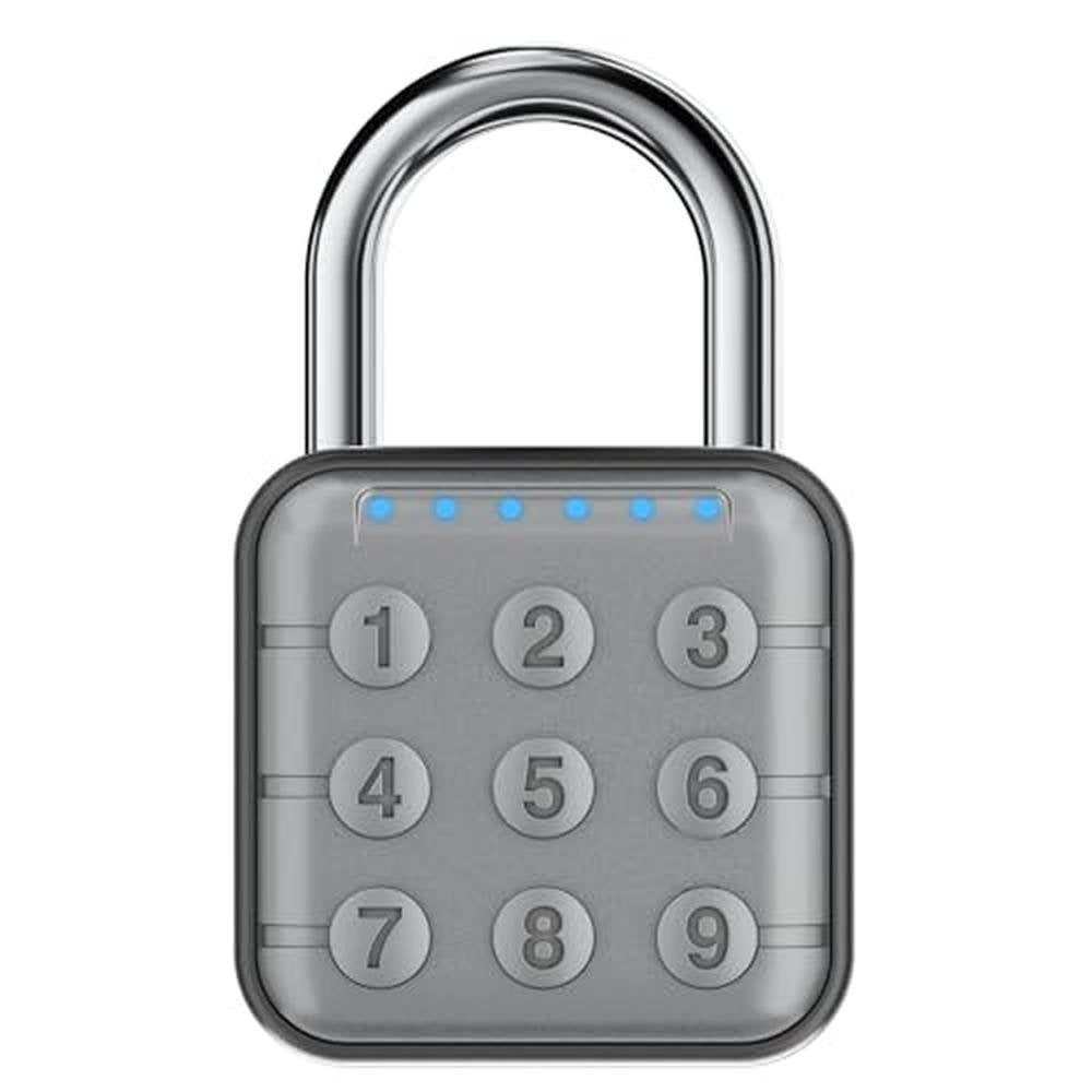 Premium Combination Lock: High-Security Lock for Gym Lockers – Front View