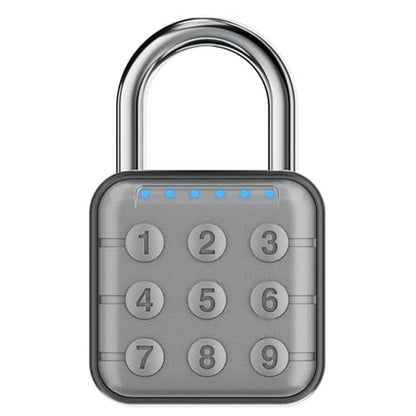 Premium Combination Lock: High-Security Lock for Gym Lockers – Front View