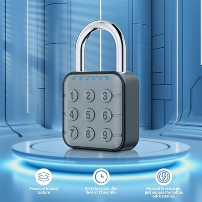 Premium Combination Lock: High-Security Lock for Gym Lockers – In Use