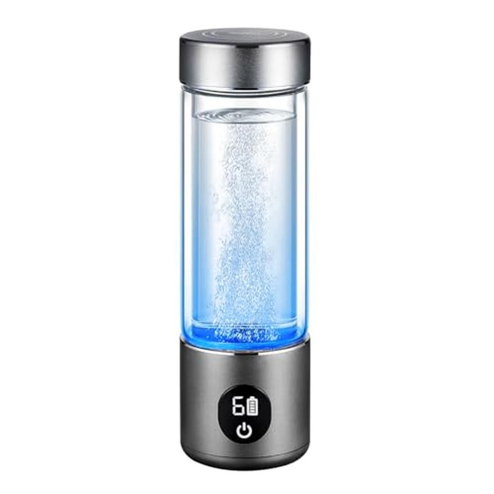 Hydrogen Water: BAVAP Hydrogen Water Bottle 14.1oz – Front View