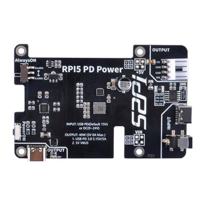 Power Geeekpi: GeeekPi PD Power Expansion Board for – Front View