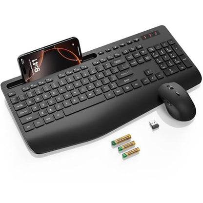 Sablute Wireless Keyboard and Mouse Combo – Front View
