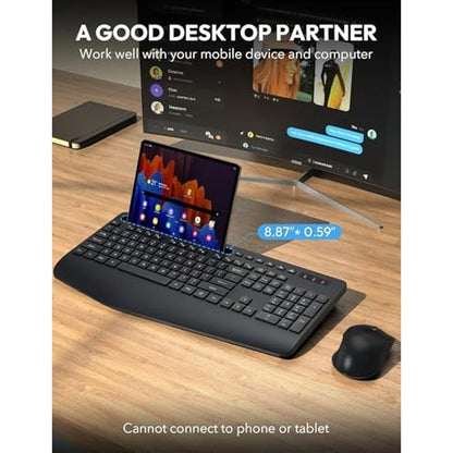 Sablute Wireless Keyboard and Mouse Combo – Close-up Detail