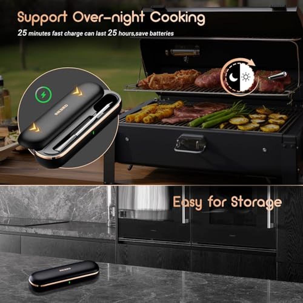 Meat Thermometer: INKBIRD Wireless Smart Bluetooth Meat – Close-up Detail