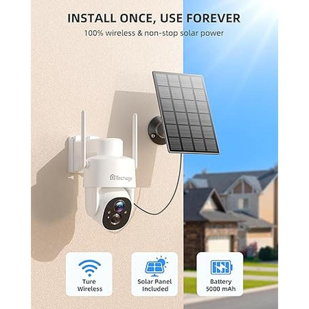 Wireless Outdoor Security Cameras – Side View