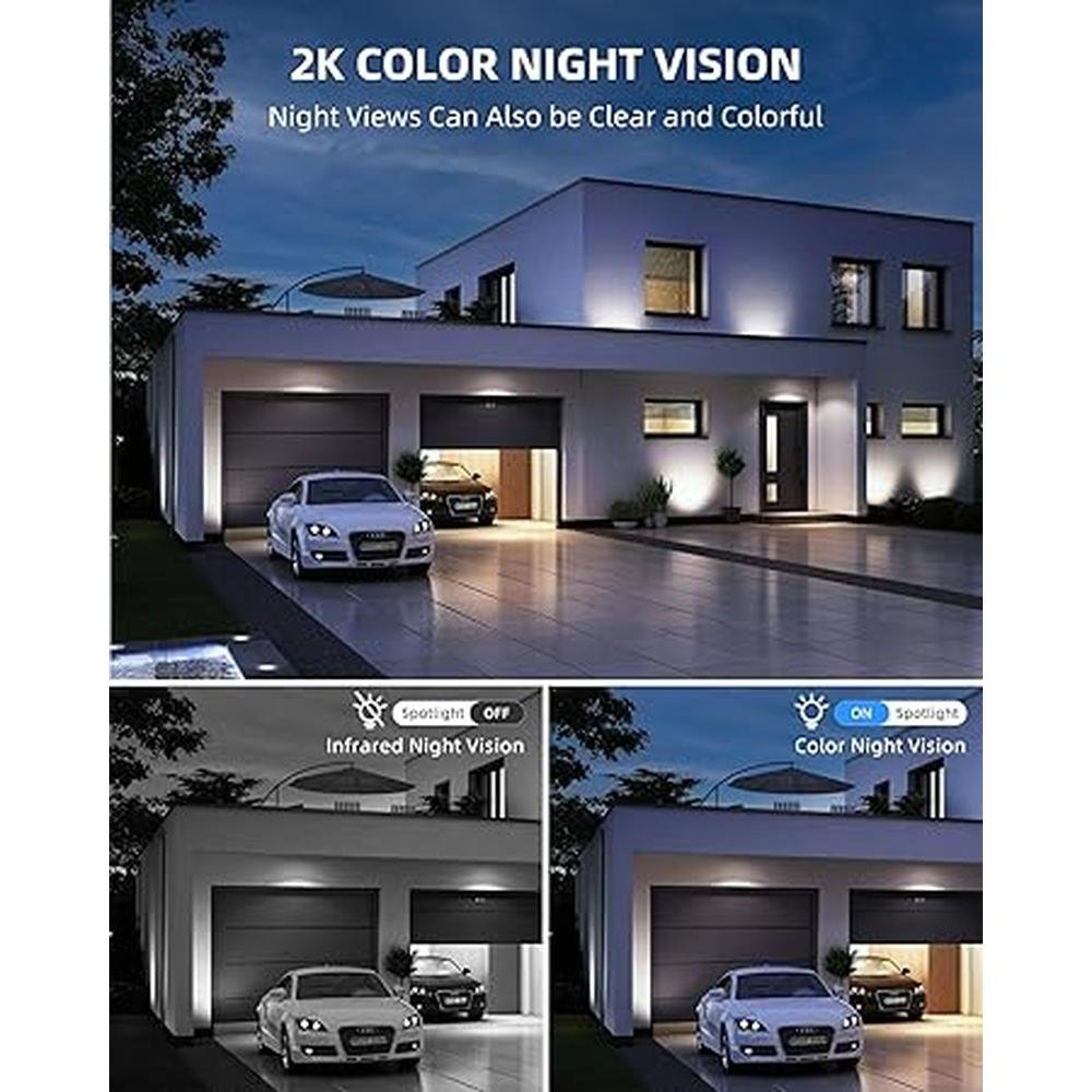 Wireless Outdoor Security Cameras – Close-up Detail