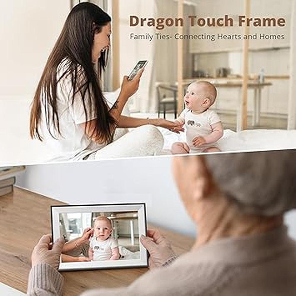 Touch Digital: Dragon Touch 10.1'' WIFI Digital Picture – Close-up Detail