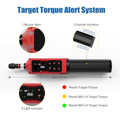 Torque Screwdriver: ANPUDS Digital 0.4-26.6in-lbs/0.045-3Nm – Side View