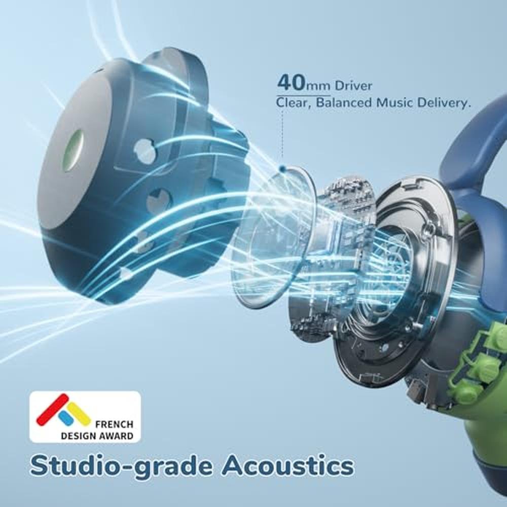 Headphones Kids: iClever BTH20 Active Noise Cancelling – In Use