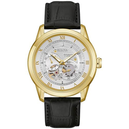 Bulova Men's Classic Sutton 4-Hand Automatic Watch – Front View