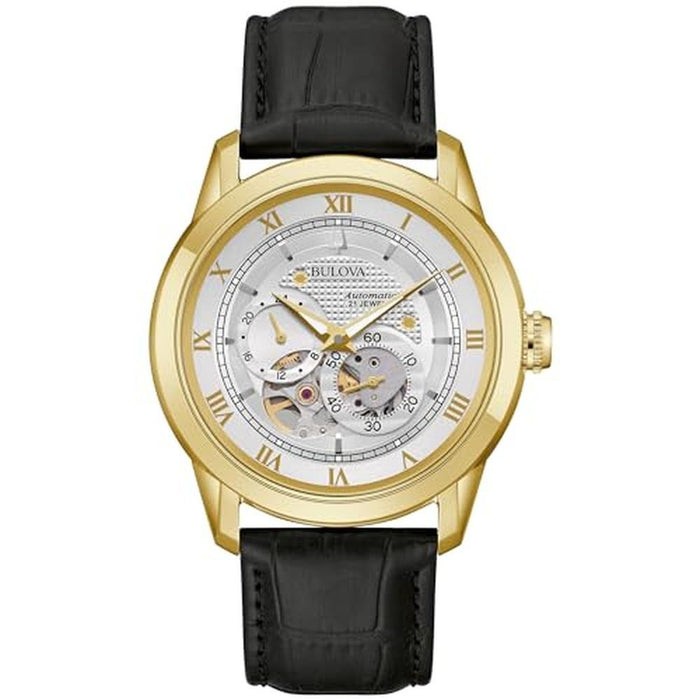 Bulova Men's Classic Sutton 4-Hand Automatic Watch – Front View