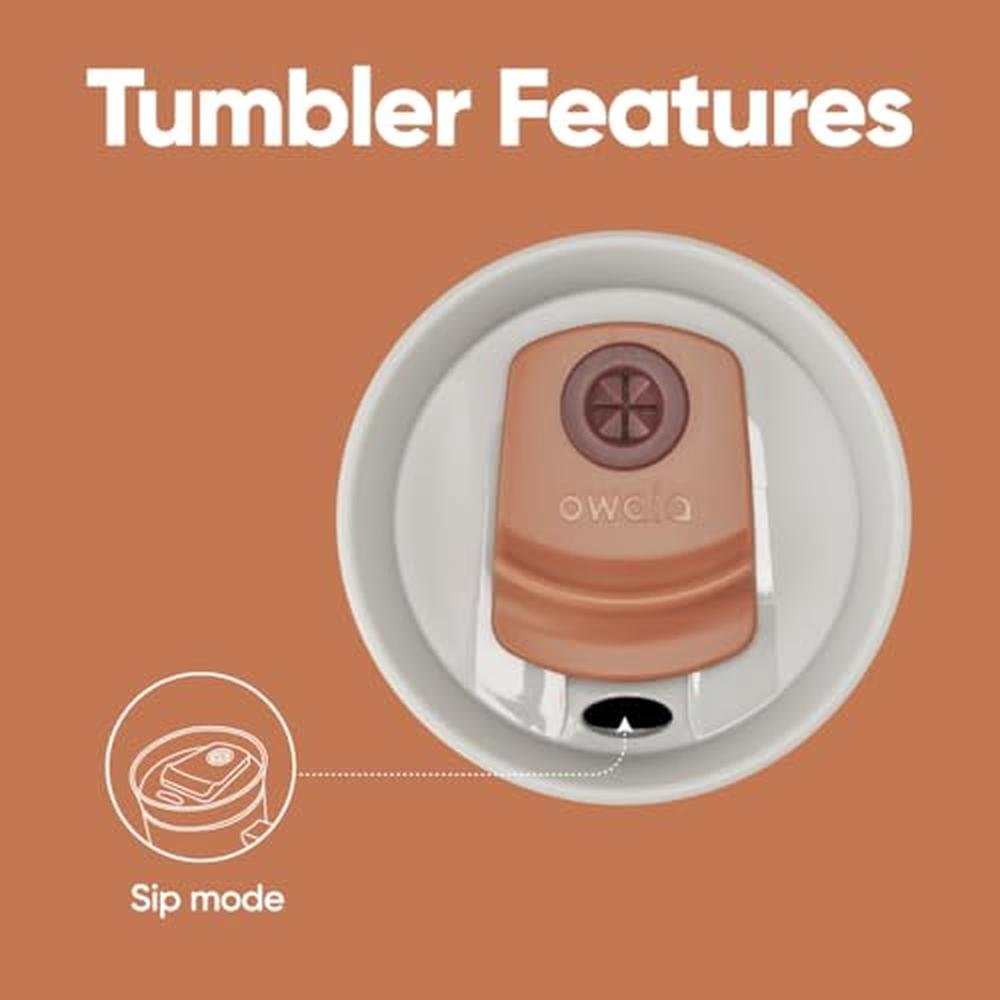 Owala Stainless Steel Triple Layer Insulated Travel Tumbler – In Use