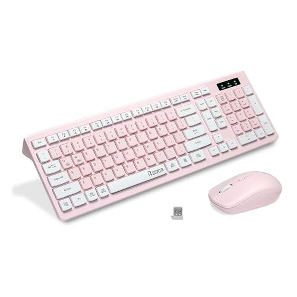 Wireless Keyboard Mouse Combo – Front View